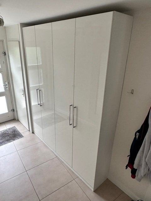 Ikea kastdeuren 4x Fandal Hoogglans 50x229, Ophalen, Gebruikt, 200 cm of meer, 50 tot 100 cm