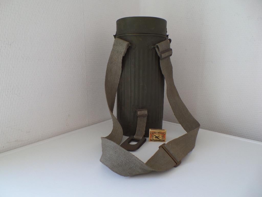 Gasmasker, NL model H, 1939/40-(#8931), Verzamelen, Ophalen of Verzenden, Landmacht, Nederland, Overige typen