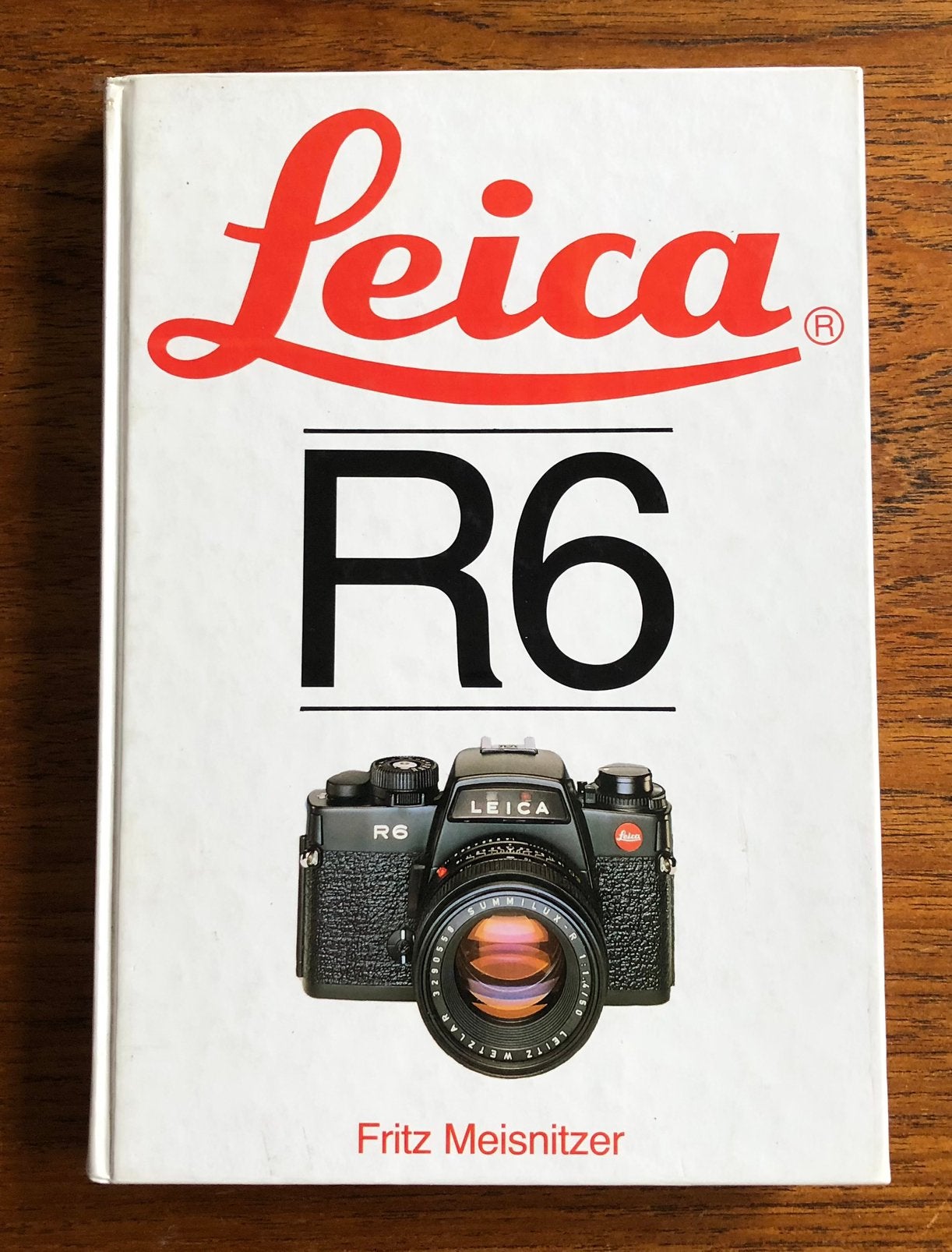 LEICA R6 Technisch Handboek Gebruikersboek (Engels), Ophalen of Verzenden, Zo goed als nieuw, Compact, Leica