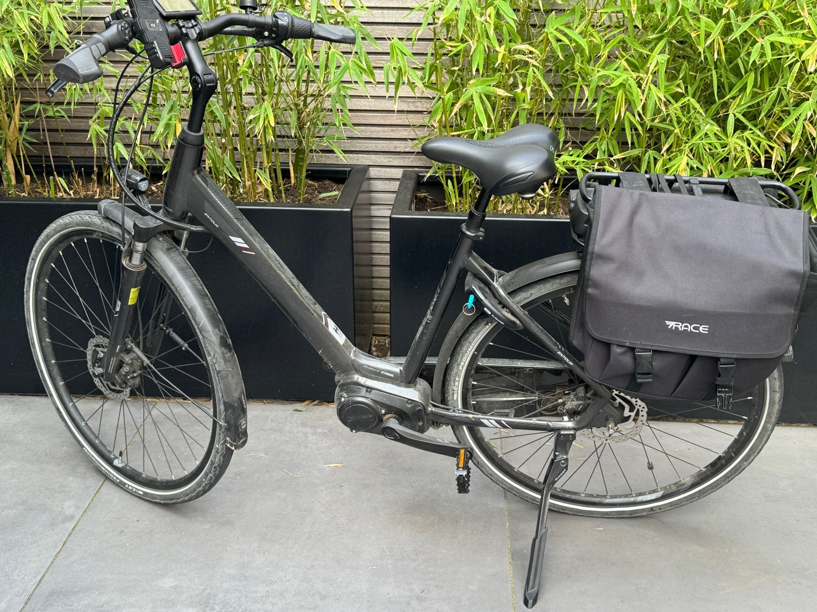 Giant Entour E-bike - Maat M - Zwart - Yamaha Motor, 51 tot 55 cm, Ophalen, Gebruikt, Giant