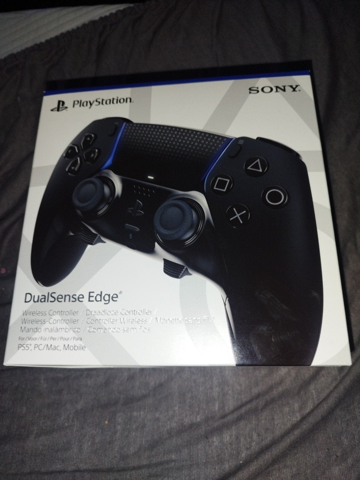 Sony PS5 DualSense Edge Draadloze Controller Midnight Black, Spelcomputers en Games, Spelcomputers | Sony PlayStation Consoles | Accessoires
