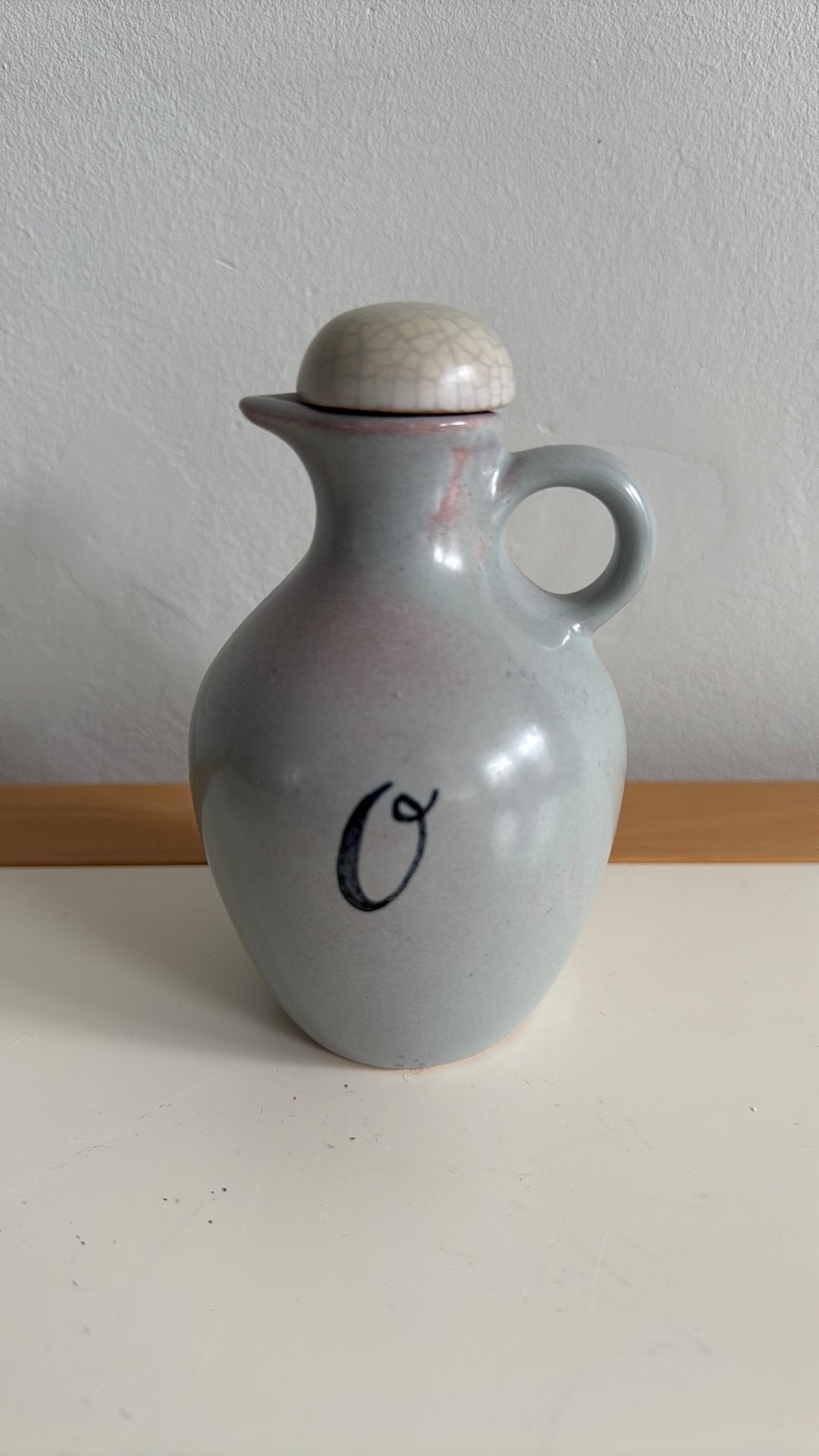 Zaalberg karafje met dop met kurk, Antiek en Kunst, Ophalen of Verzenden