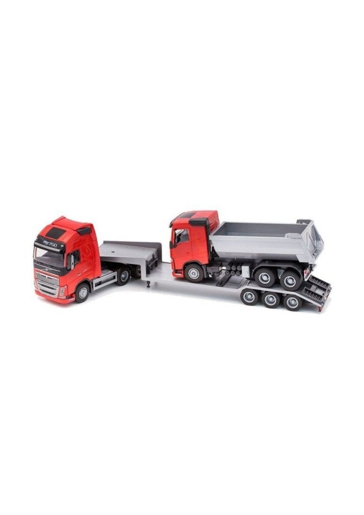 EMEK 33715 VOLVO FH16 6x4 rood schaal 1:25, Ophalen of Verzenden, Nieuw, Bus of Vrachtwagen