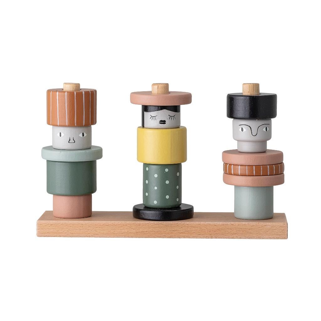 Houten Speelgoed Stapeltoren Poppen Bloomingville, Ophalen of Verzenden, Info@bloomingville.com, Lene Haus Vej 1-5 DK-7430 Ikast Denmark