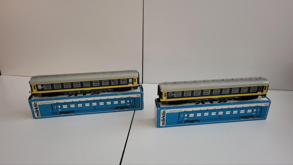 Märklin 4120 - NMBS I4 "Benelux", Hobby en Vrije tijd, Modeltreinen | H0, Wisselstroom, Analoog, Wagon, Ophalen of Verzenden