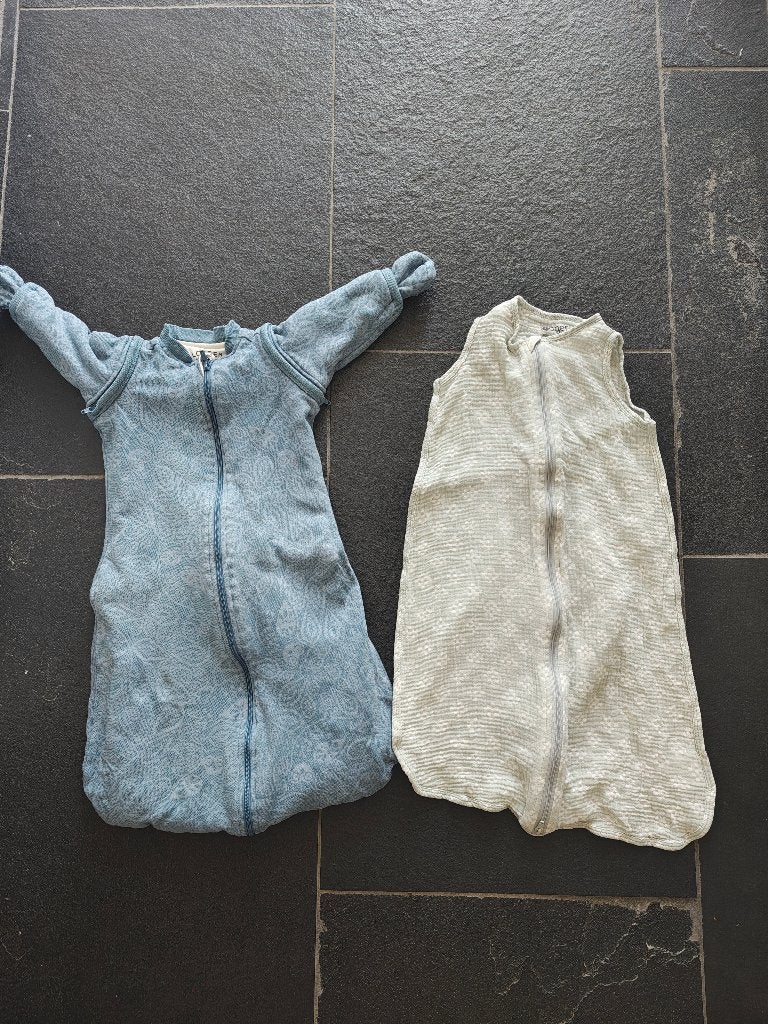 Slaapzak baby Lodger 50-62 2 stuks, Ophalen of Verzenden, Blauw, Slaapzak, Lodger