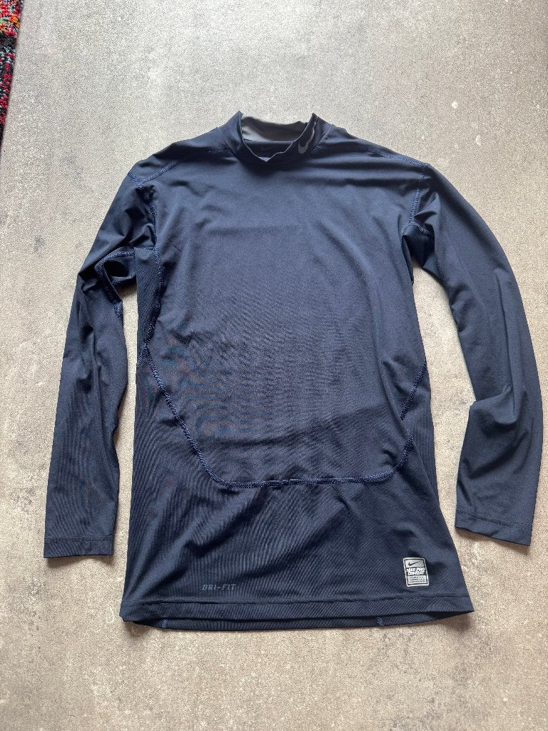Nike Pro Combat Dri-FIT Compressie Shirt - Maat L, Kleding | Heren, Maat 52/54 (L), Zwart, Nike, Ophalen of Verzenden