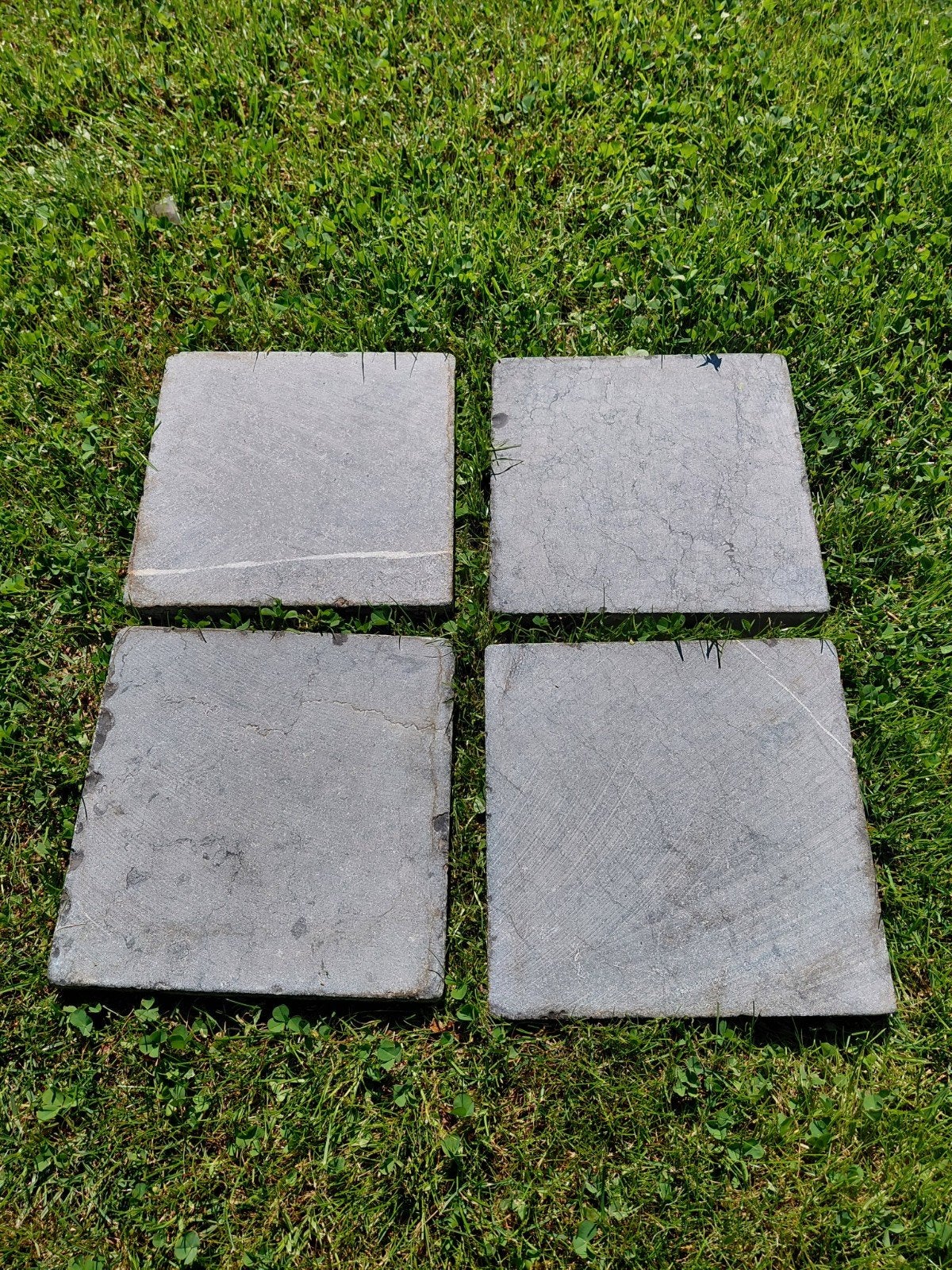 belgisch hardstenen tegels 20 x 20, Tuin en Terras, Ophalen, Overige materialen