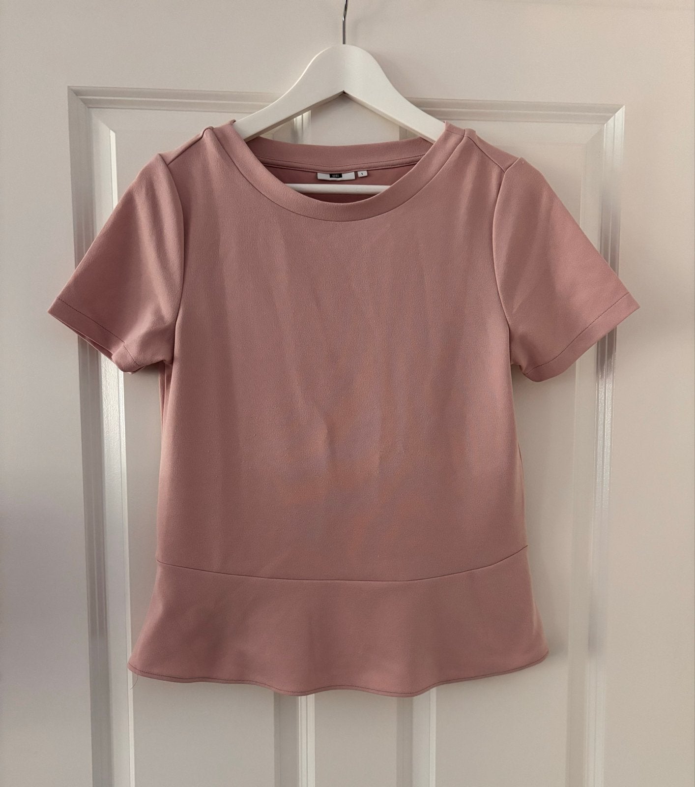 WE top poudré- Maat S, Kleding | Dames, T-shirts, Zo goed als nieuw, Maat 36 (S), Roze, Korte mouw, Ophalen of Verzenden
