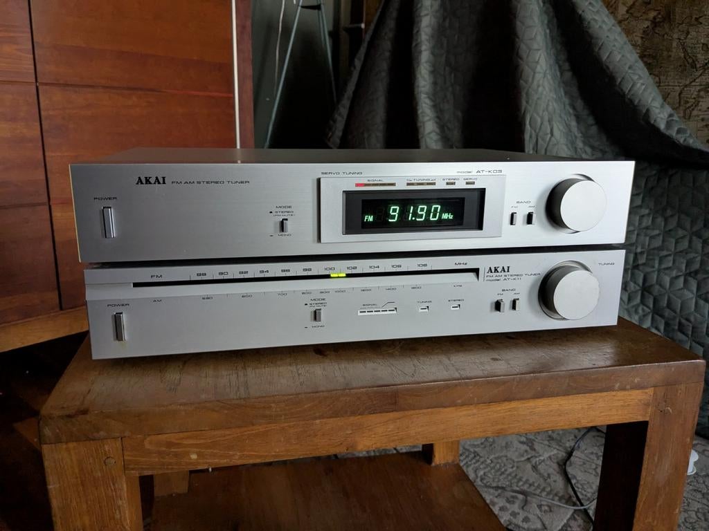 AKAI Tuners AT-K03 en AT-K11, Audio, Tv en Foto, Overige Audio, Tv en Foto, Ophalen of Verzenden