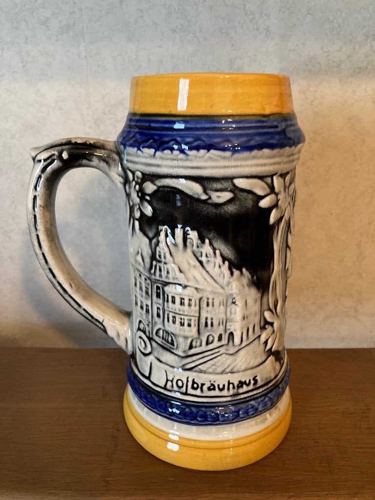 Duitse bierpot, Ophalen of Verzenden, Zo goed als nieuw, Pul(len), Overige merken