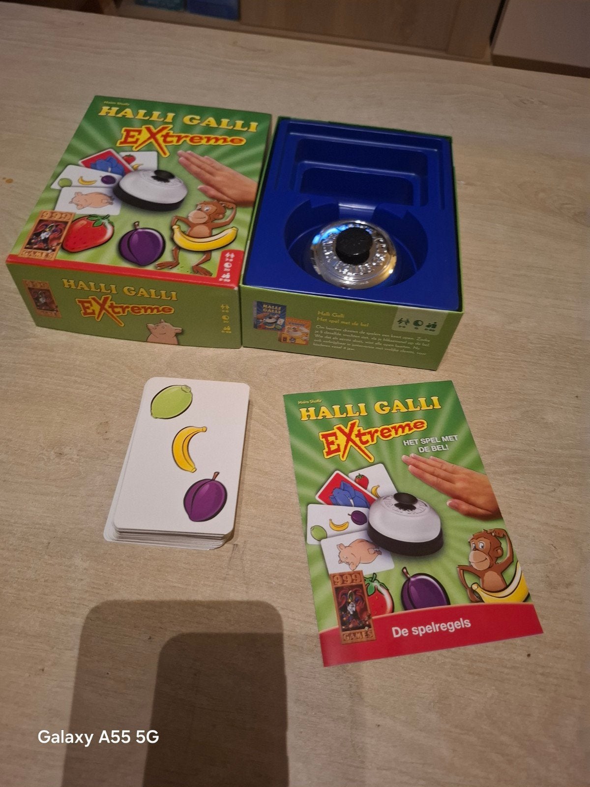 Halli Galli Extreme - Het snelle kaartspel met de bel!, Ophalen of Verzenden, 999 games, Nvt, Nvt