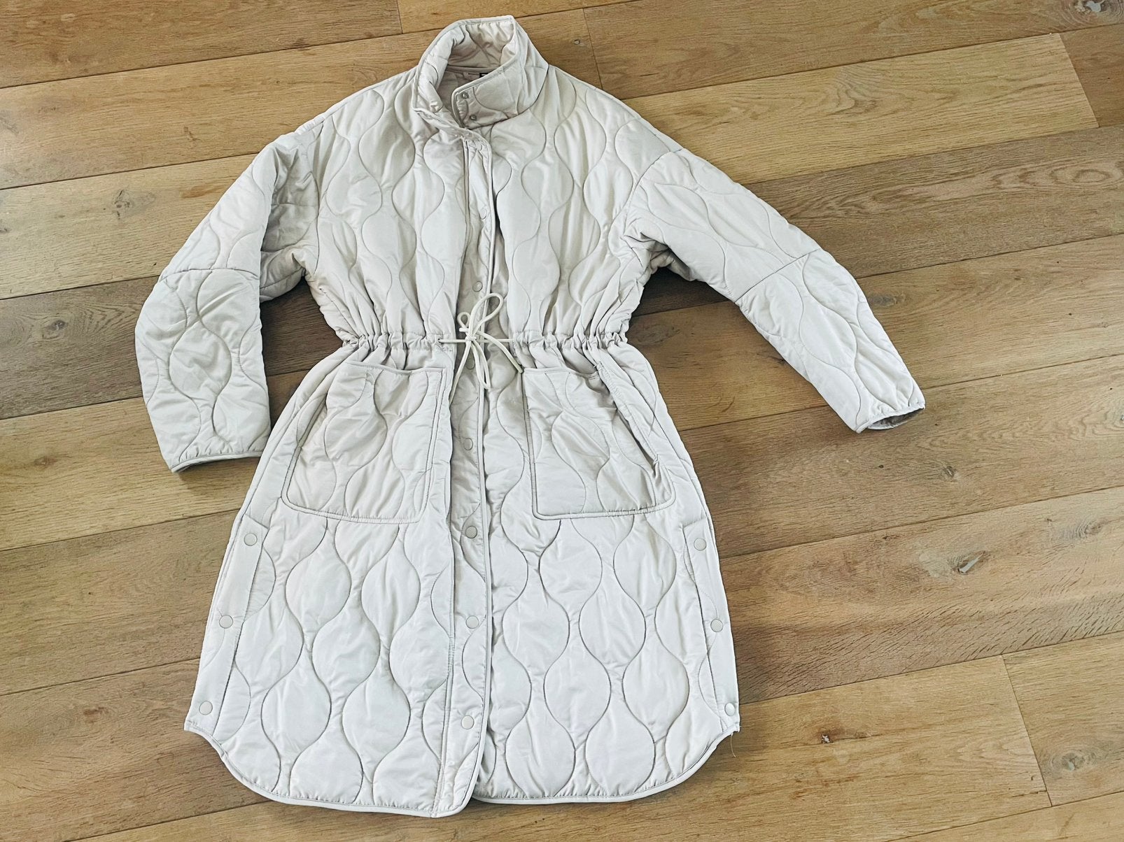 Hema tussenjas, mt L, Kleding | Dames, Ophalen of Verzenden, Zo goed als nieuw, Maat 42/44 (L), Beige
