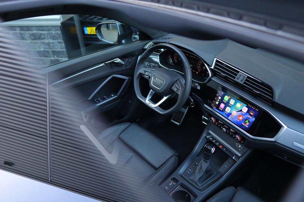 Audi Q3 Sportback 35 TFSI 3x S-Line| Pano| Matrix| Sonos| Ca, Auto's, Audi, 12 maanden, 4 cilinders, 1505 kg, Bedrijf