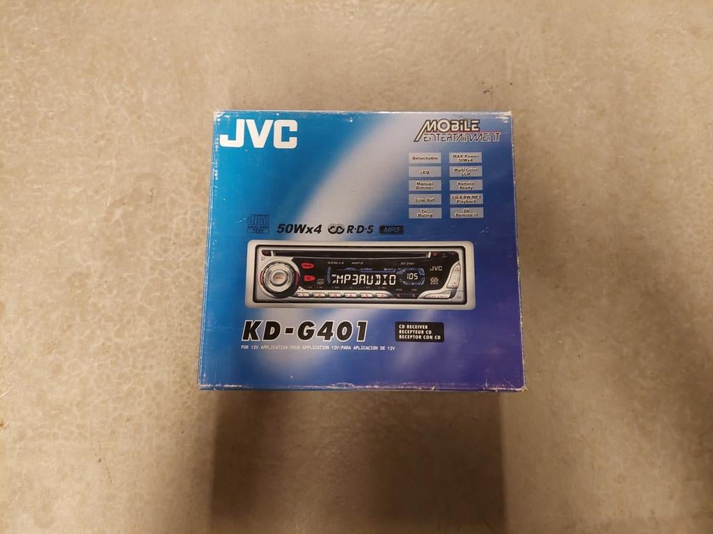 JVC autoradio afneembaar front, Ophalen of Verzenden