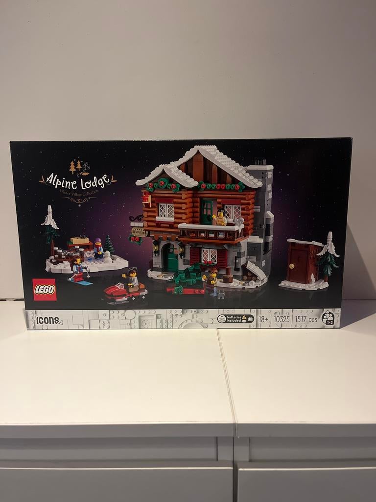 LEGO Icons 10325 Alpine Lodge - Nieuw en Ongeopend, Lego, Nieuw, Ophalen of Verzenden, Icons