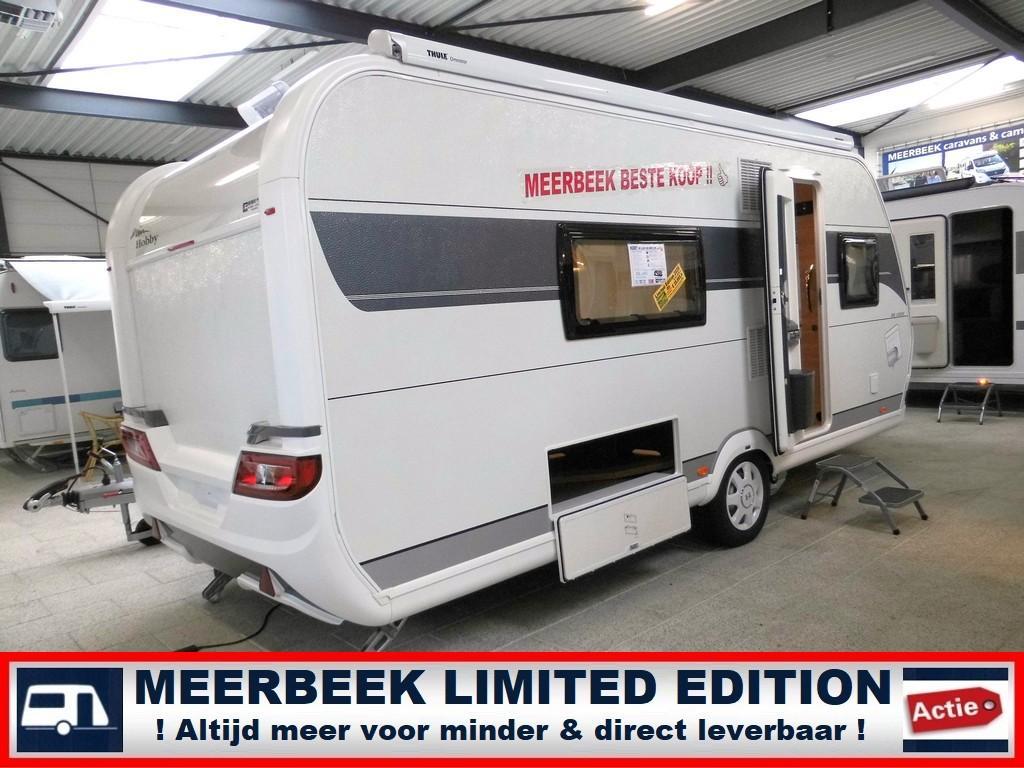 Hobby De Luxe 495 WFB 8264,=KORTING MOVER+THULE, Standaardzit, Hobby, Overige typen, Schokbreker