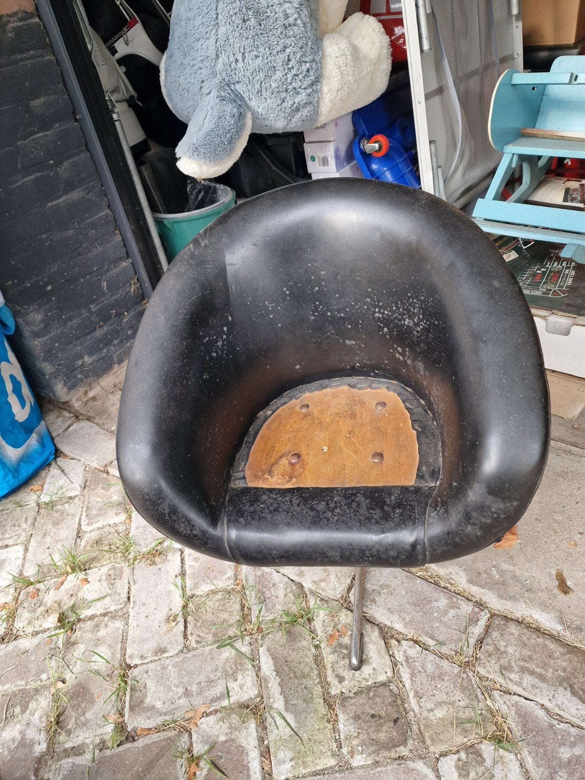 Vintage TV stoeltje uit de vroege jaren '60, Antiek en Kunst, Ophalen of Verzenden
