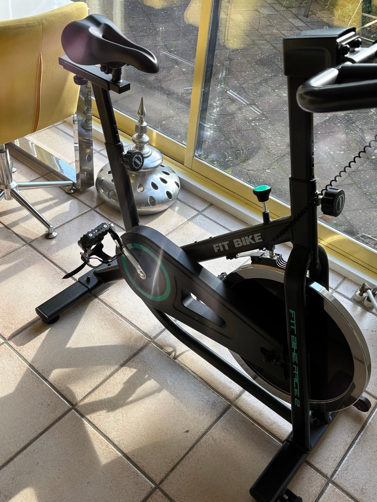 Fit Bike Race 2 Spinningfiets - Zo goed als nieuw, Ophalen, Spinningfiets, Zo goed als nieuw, Metaal