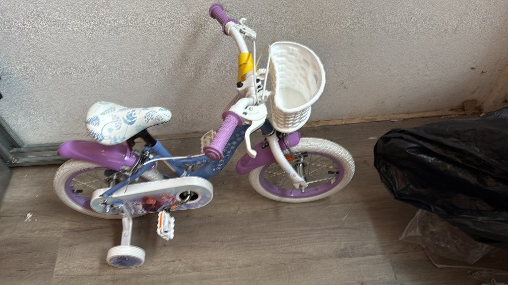 Meisjes frozen Kinderfiets, Fietsen en Brommers, Ophalen, Nieuw, Minder dan 16 inch
