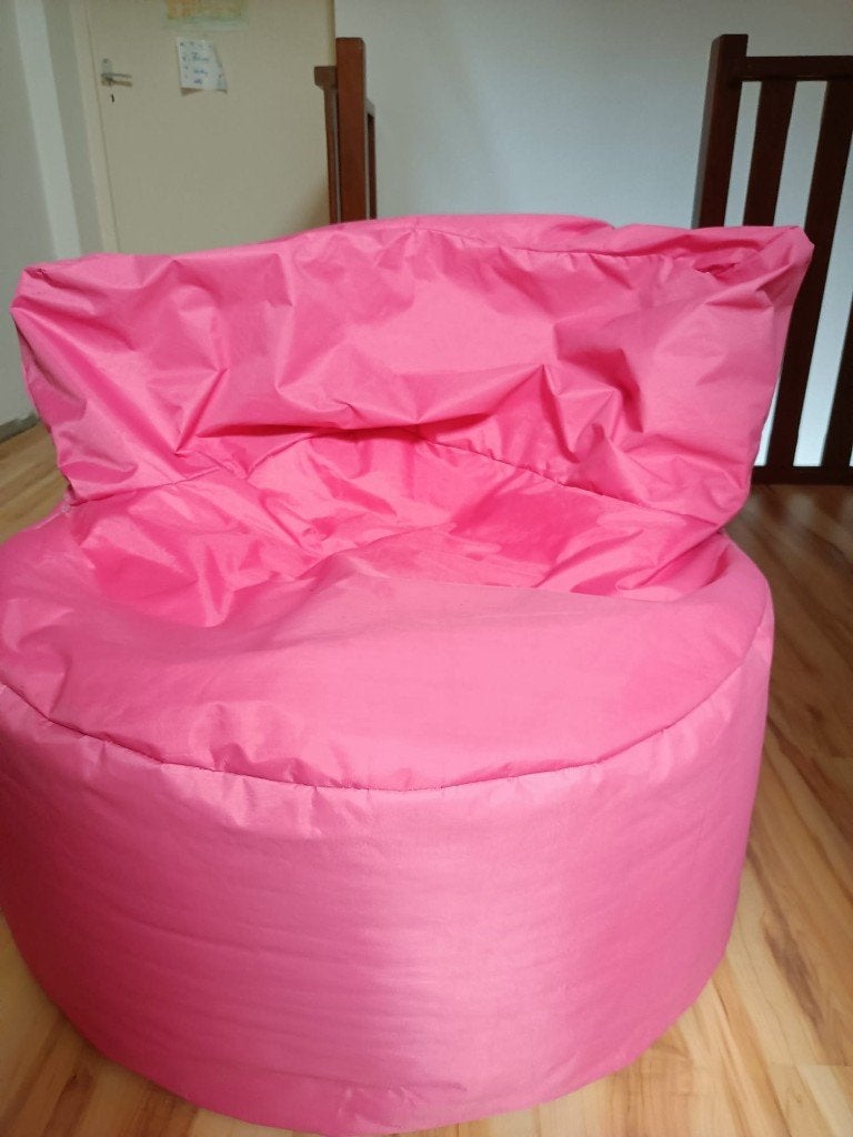 roze zitzak, Huis en Inrichting, Zitzakken, Ophalen, Zo goed als nieuw, Roze, Zitzak