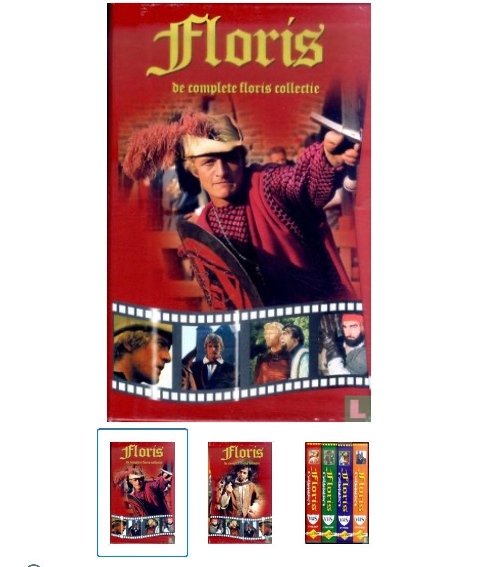 Videobanden Floris, Boxset, Serie, Alle leeftijden, Zo goed als nieuw