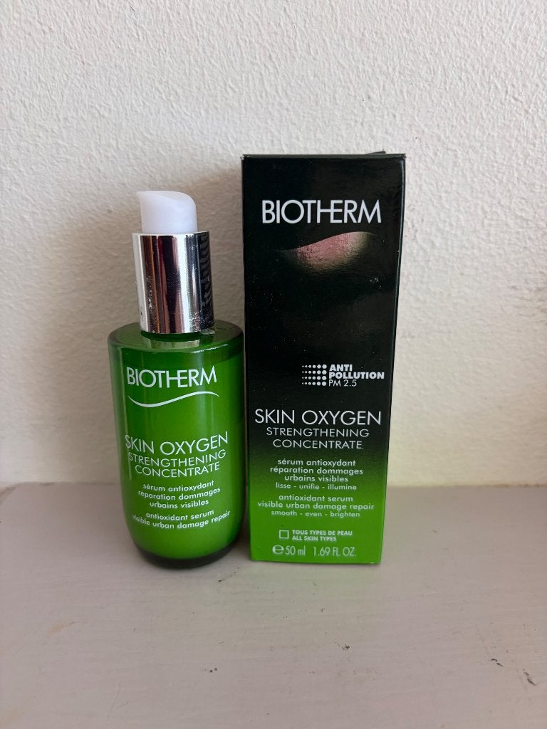 Biotherm serum Skin Oxygen Strengthening Concentrate 50 ml, Ophalen of Verzenden, Nieuw, Gehele gezicht, Verzorging