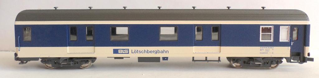 Roco 45196: Bagagerijtuig van de BLS, Hobby en Vrije tijd, Gelijkstroom, Wagon, Ophalen of Verzenden, Zo goed als nieuw