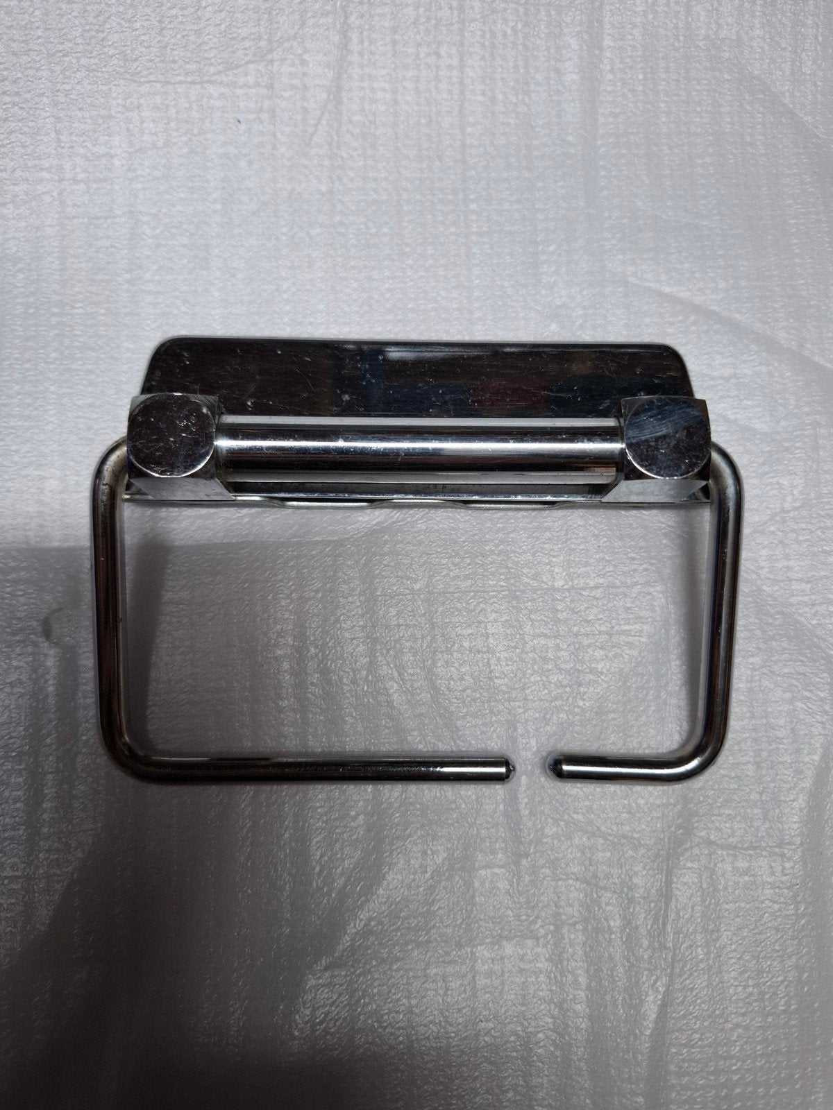 Toiletrolhouder Verchroomd, Ophalen of Verzenden, Gebruikt, Overige kleuren, Toilet-accessoire