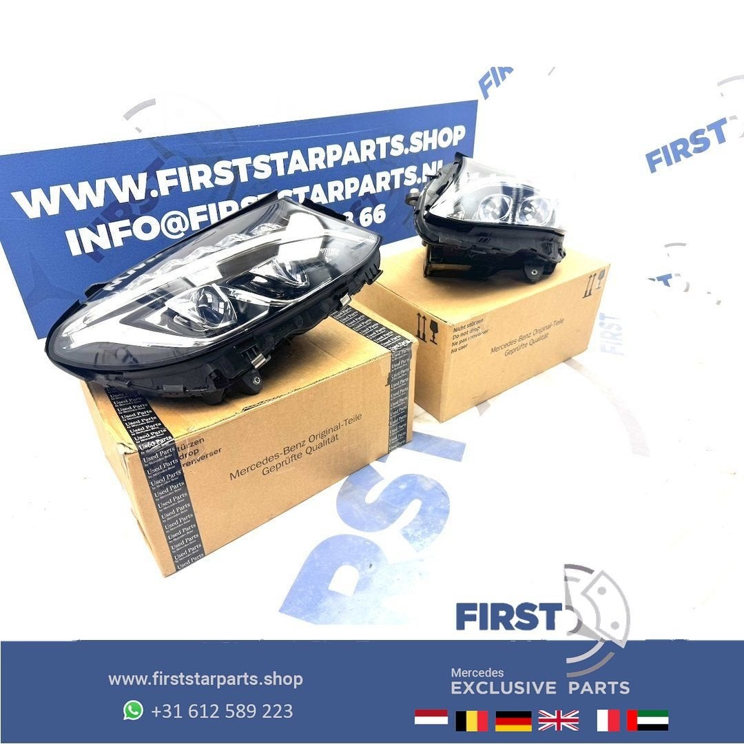 W205 ILS koplamp links rechts Mercedes C Klasse koplampen MB, Gebruikt, -, Ophalen of Verzenden, -