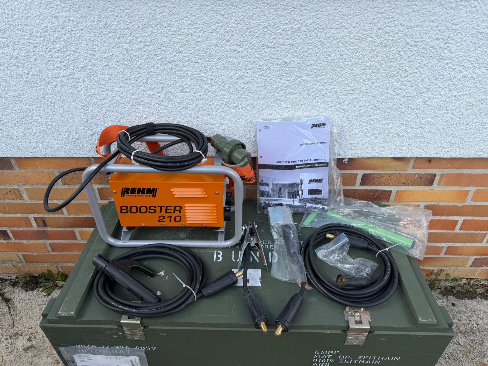 Rehm Booster Pro 210 Lasapparaat 230V BW Made in Germany, Verzenden, Zo goed als nieuw