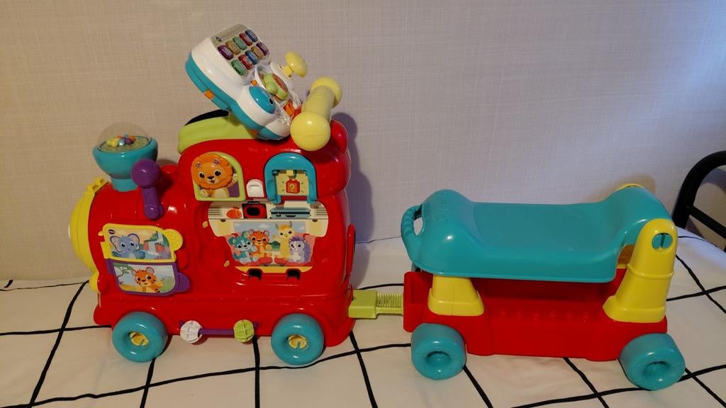 Vtech locomotief, Kinderen en Baby's, Speelgoed | Vtech, Ophalen of Verzenden, Zo goed als nieuw, 6 maanden tot 2 jaar