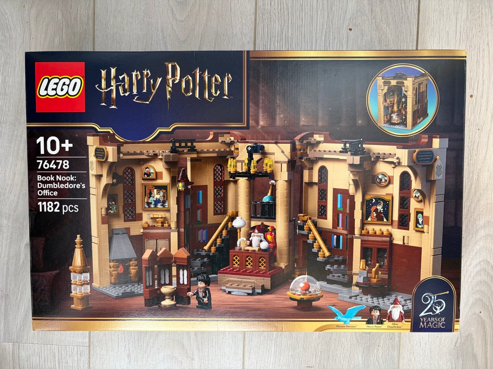 LEGO Harry Potter 76478 Dumbledore's Office Boekhoek, Lego, Denemarken, Ophalen of Verzenden, Complete set