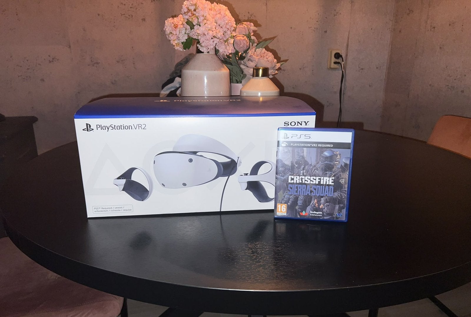 Psvr 2 + game (schietspel), Ophalen of Verzenden, Zo goed als nieuw, VR-bril, Sony PlayStation