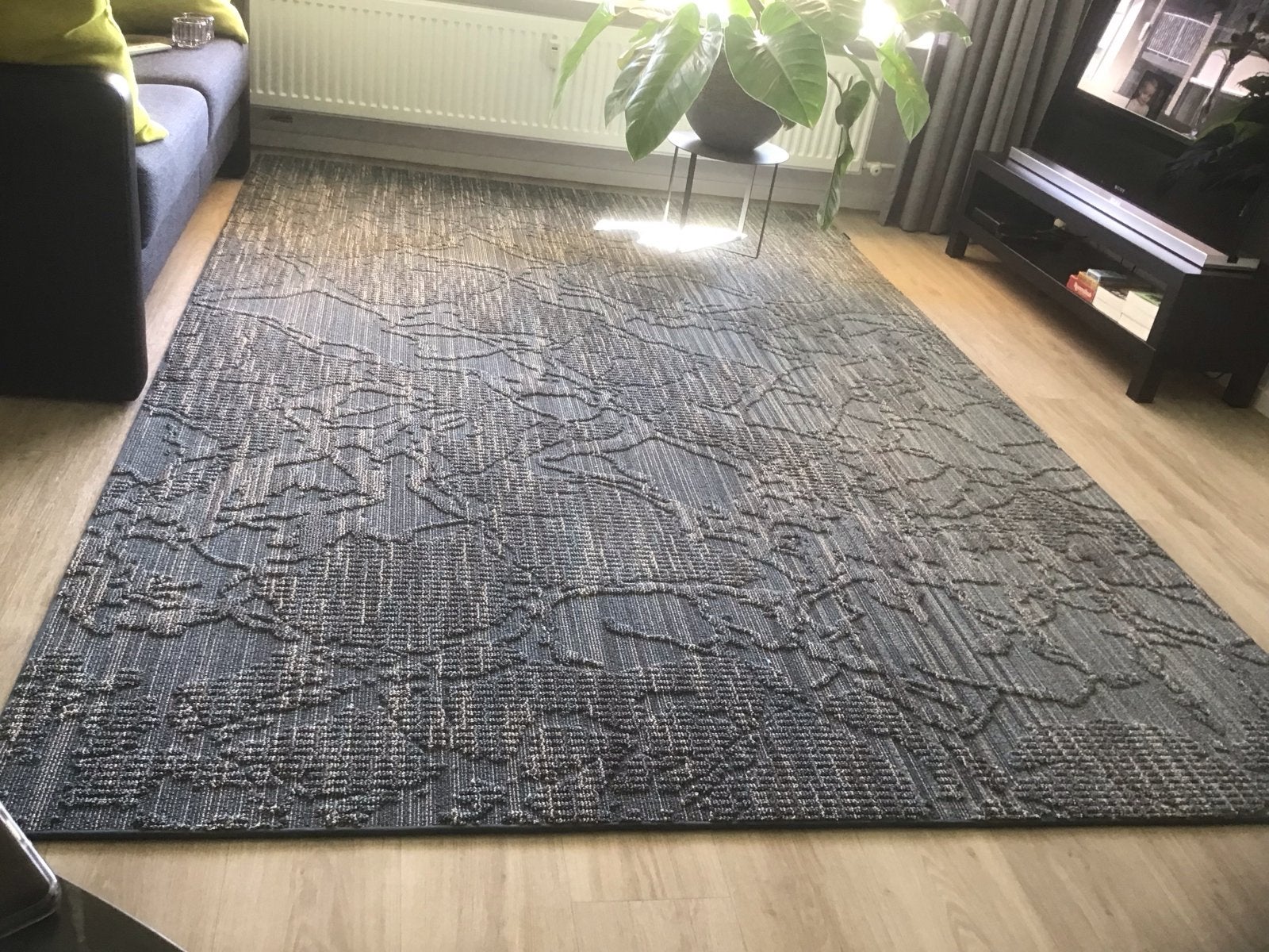 Desso Vloerkleed Silky Shades Oceaan 200x300 cm, Ophalen, Blauw, Zo goed als nieuw, 200 cm of meer