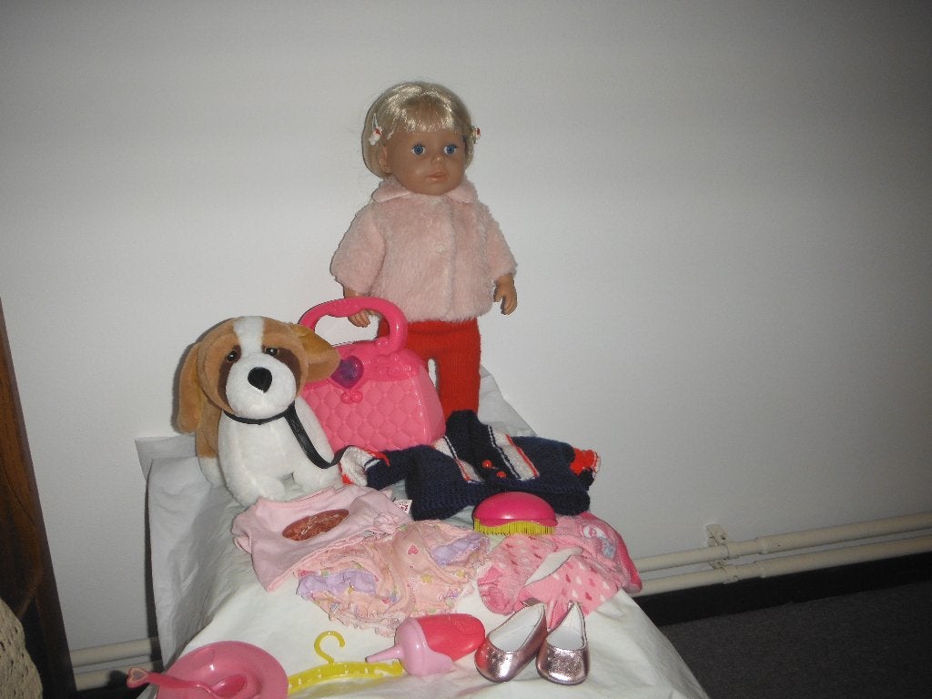 baby born sister met acc, Ophalen of Verzenden, Zo goed als nieuw, Babypop