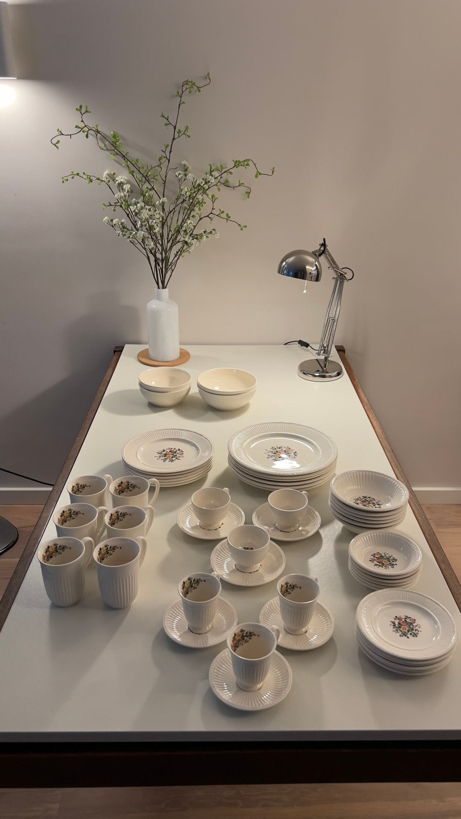 Wedgwood Conway servies, Ophalen, Klassiek, Zo goed als nieuw, Kop(pen) en/of Schotel(s)