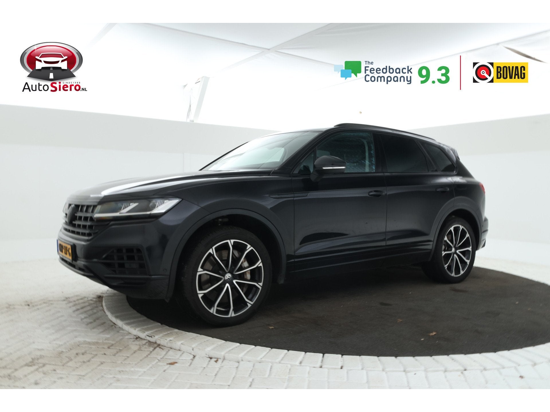 Volkswagen Touareg 3.0 TSi eHybrid 4MOTION FULL BLACK! Navi,, Auto's, Volkswagen, Automaat, 12 maanden, Gebruikt, Euro 6