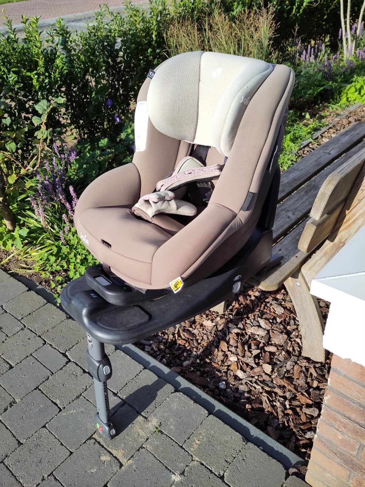 Joie i-Anchor Advance autostoel met i-Base Advance, Kinderen en Baby's, Gebruikt, 0 t/m 18 kg, Zijbescherming, Isofix