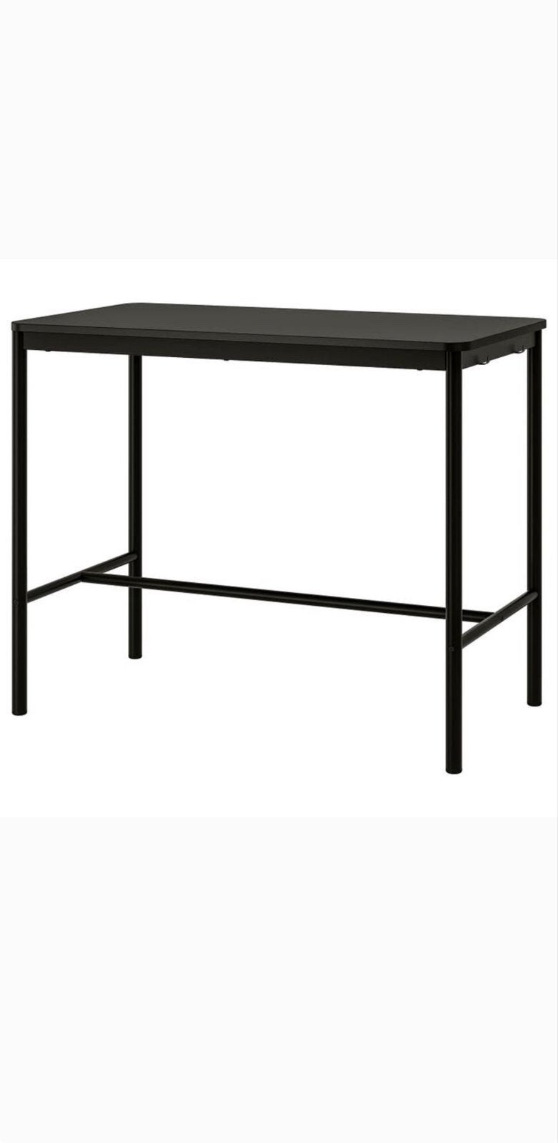 IKEA TOMMARYD hoog bureau/bartafel met 2 stoelen, Ophalen, 100 tot 150 cm, Tot twee personen, 50 tot 100 cm