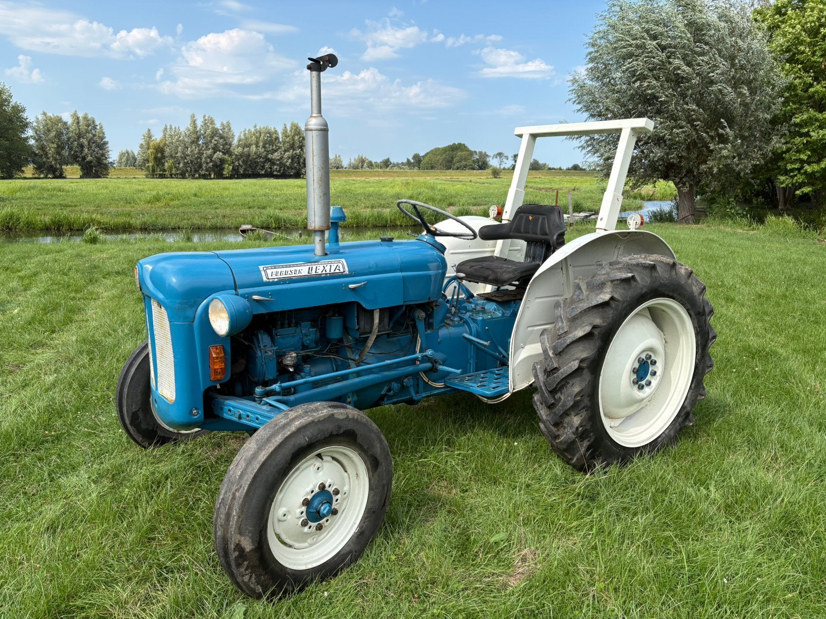 Fordson Dexta, Ophalen, Gebruikt, Dieselmotor