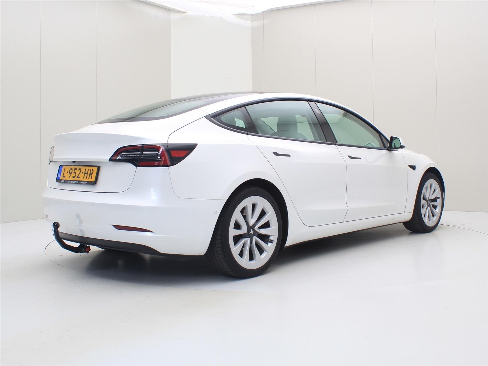 Tesla Model 3 Standard RWD Plus FACELIFT 89% SoH [ WIT LEDER, Automaat, Gebruikt, Wit, Origineel Nederlands