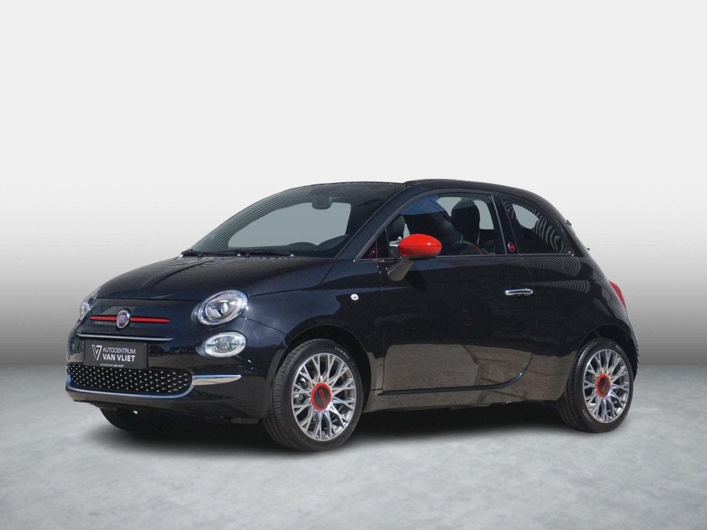 Fiat 500C 1.0 Hybrid RED Fiat Fiat 500 (bj 2022), Auto's, Fiat, 21 km/l, Cabriolet, 4 stoelen, Bedrijf