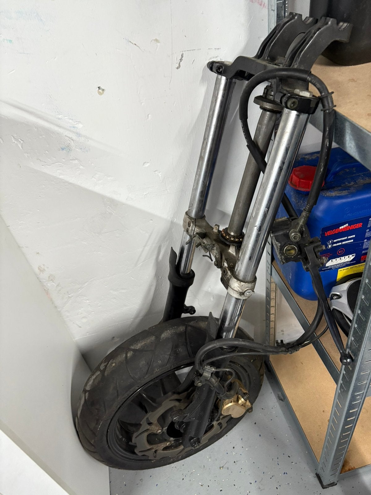 Voorvork Compleet Yamaha XP 500 T-Max 2001-2003 (XP500 TMAX), Ophalen, Gereviseerd