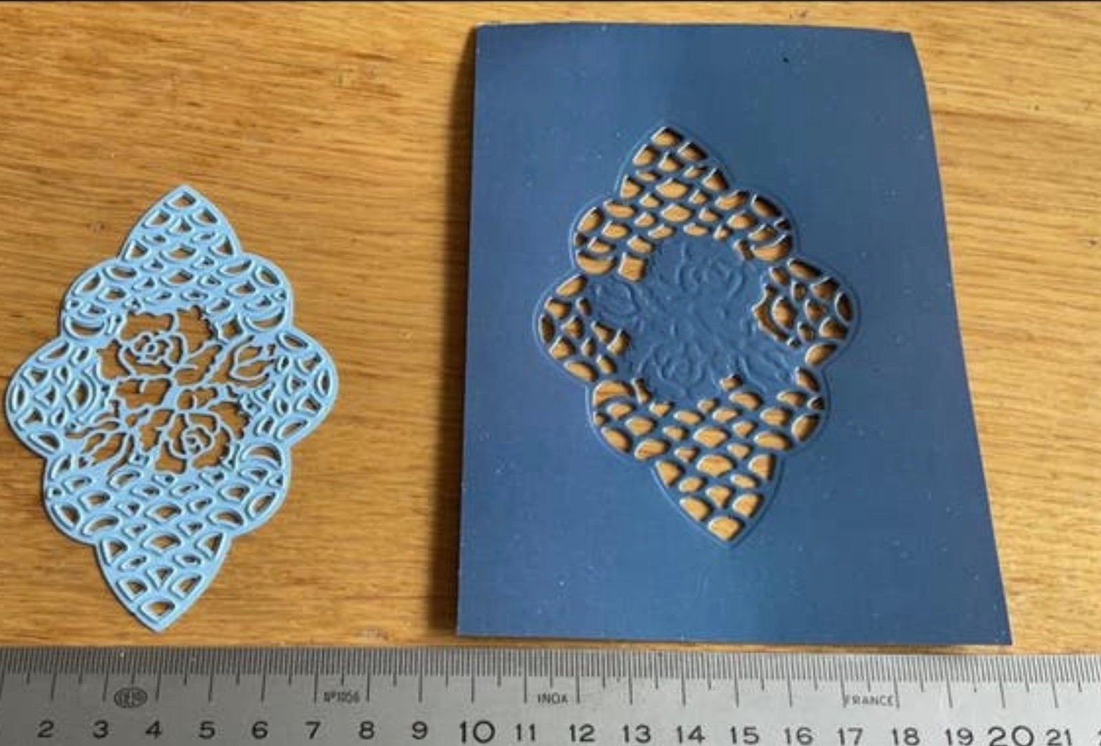Snijmal met roos van Marianne design 1492, Ophalen of Verzenden, Zo goed als nieuw, Overige thema's, Pons of Mal