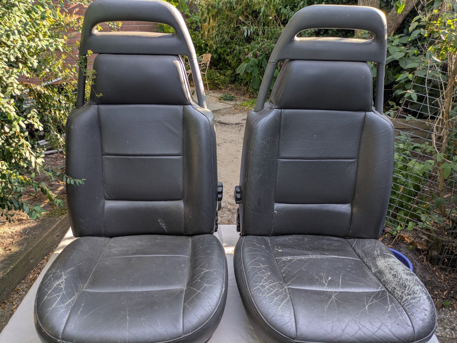 Zeldzaam, 2 voorstoelen Land Rover Discovery 1, Auto-onderdelen, Ophalen, Land Rover