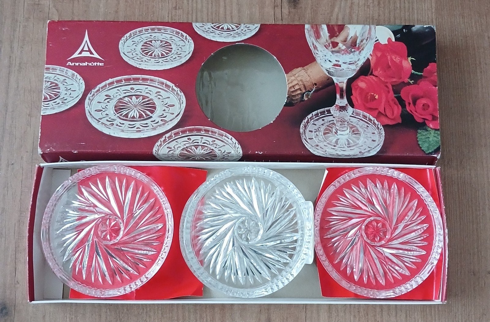 Vintage Onderzetters Annahutte, Ophalen of Verzenden
