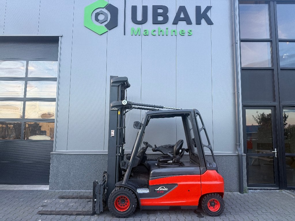 Linde E35 elektrische heftruck 'sideshift' 'vorkversteller', 3000 tot 4000 kg, Heftruck, Ophalen of Verzenden, Linde Fenwick