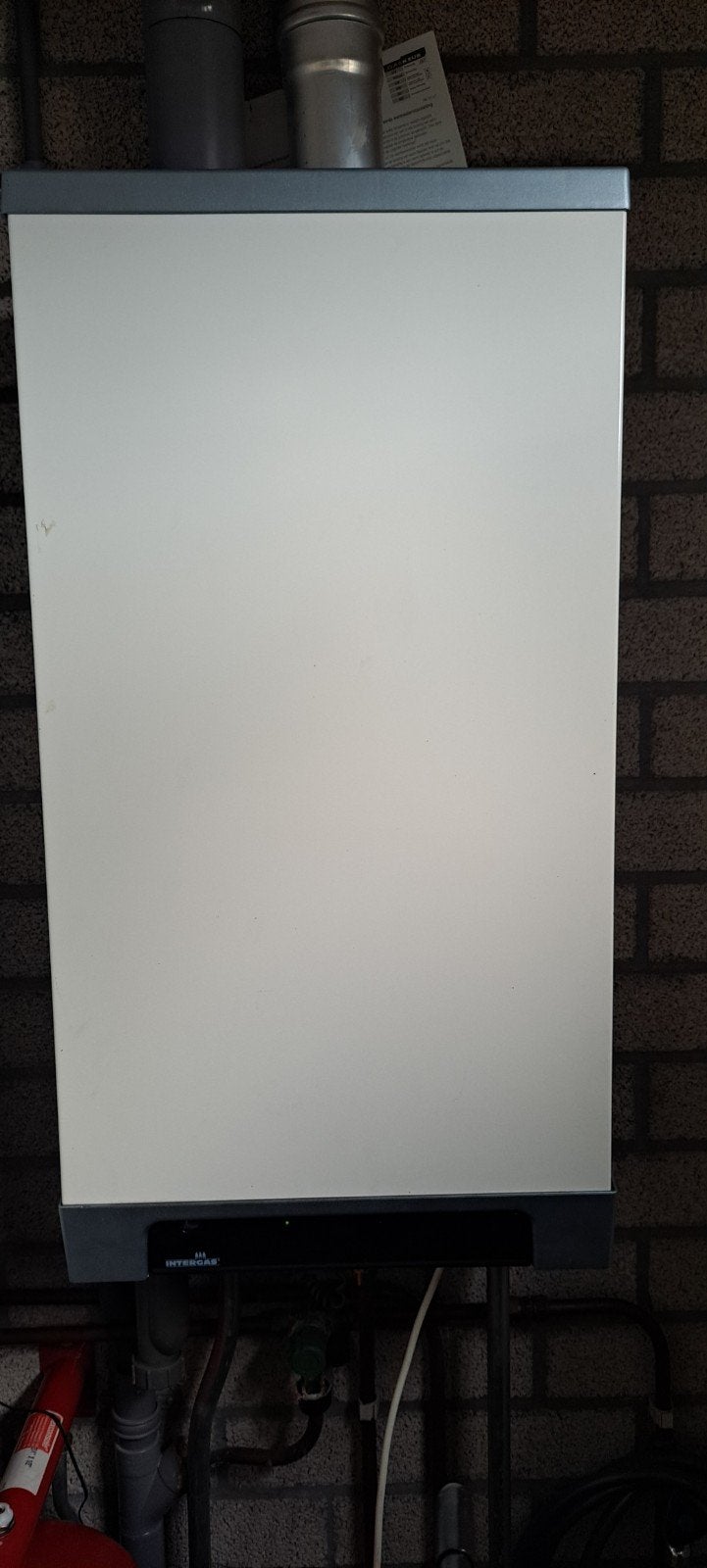 Intergas Kombi Kompakt HR 28/24 CV-ketel, Ophalen, 30 tot 80 cm, Gebruikt, Cv-ketel of Combi-ketel