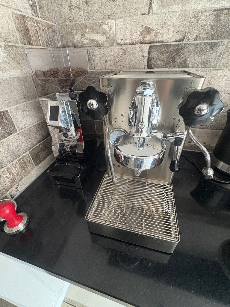 Lelit MaraX espressomachine + Eureka Mignon koffiemolen, Witgoed en Apparatuur, Koffiezetapparaten, Zo goed als nieuw, Koffiebonen